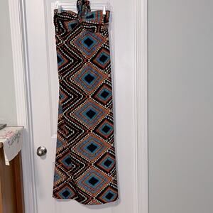 Xhilaration Geometric Print Maxi Dress